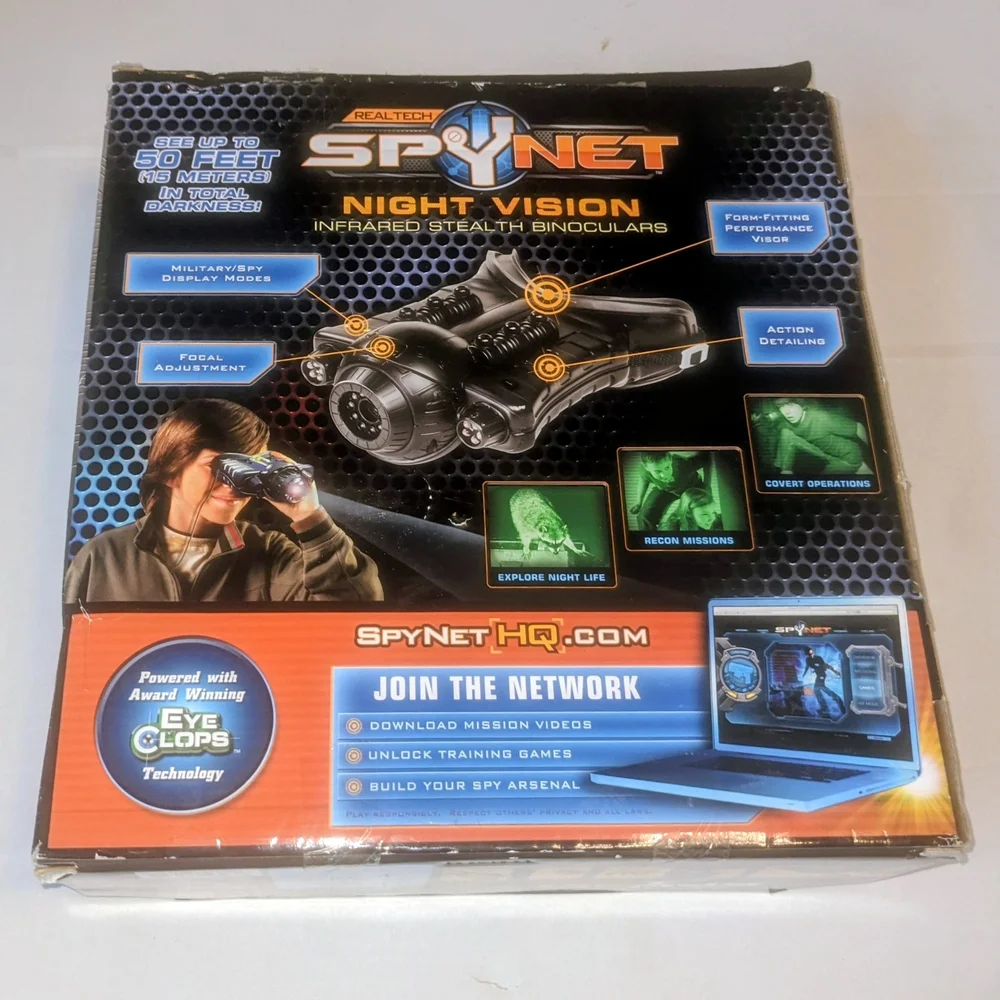Jakks Pacific Real Tech SPYNET Ultra Night Vision Infrared Goggles 2011